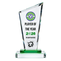 Trapeziod Trim Glass Award