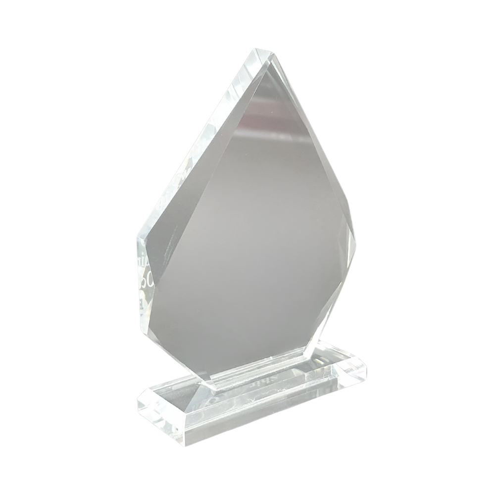 Diamond Glass Award - Woolf's Trophies And Engravers