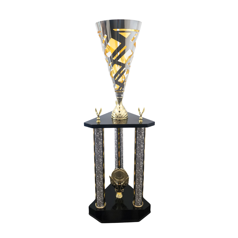 Titan 3 Column Metal Cup Trophy