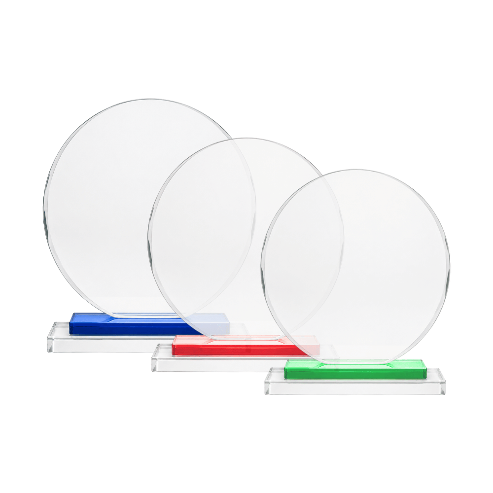 Round Trim Glass Award