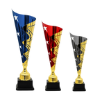 Gold Star Metal Cup (Blue / Red / Grey)