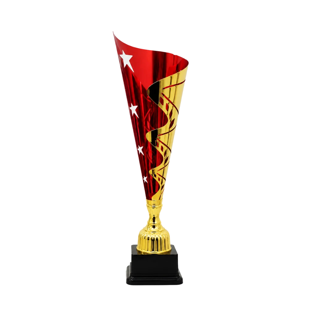 Gold Star Metal Cup (Blue / Red / Grey)