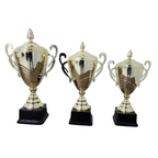 Gold Swirl Metal Cup - NC002