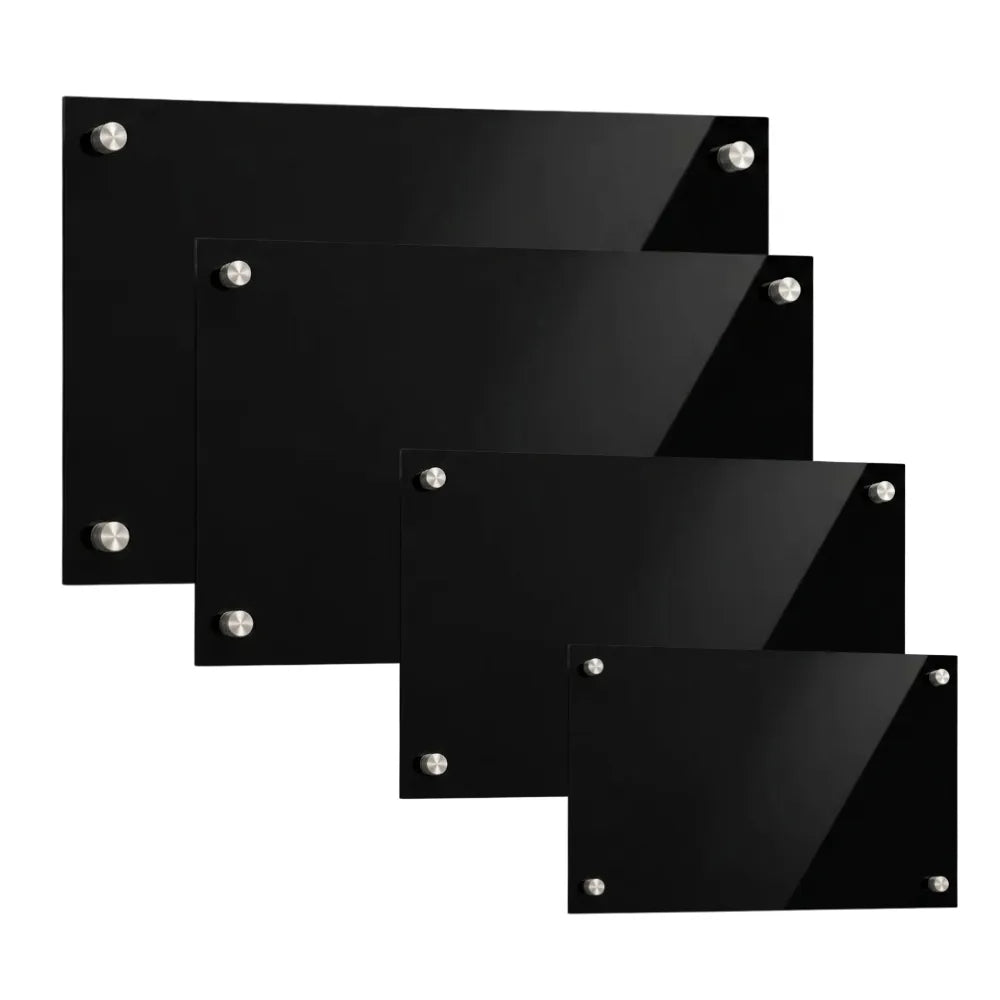 Custom UV Printed Rectangular Acrylic Office Sign