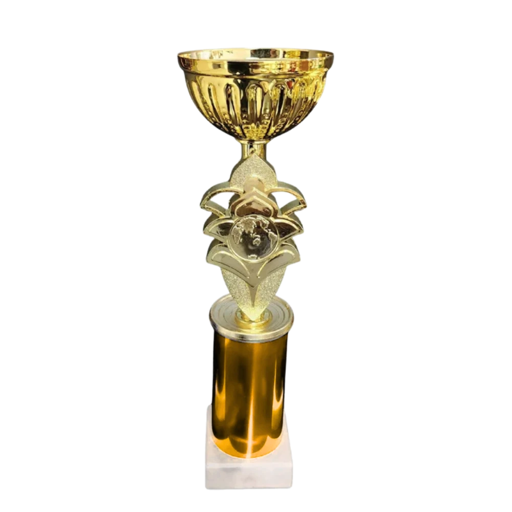 Flower Metal Column Cup