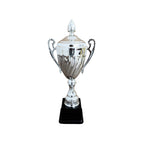 Silver Swirl Metal Cup - CU0020