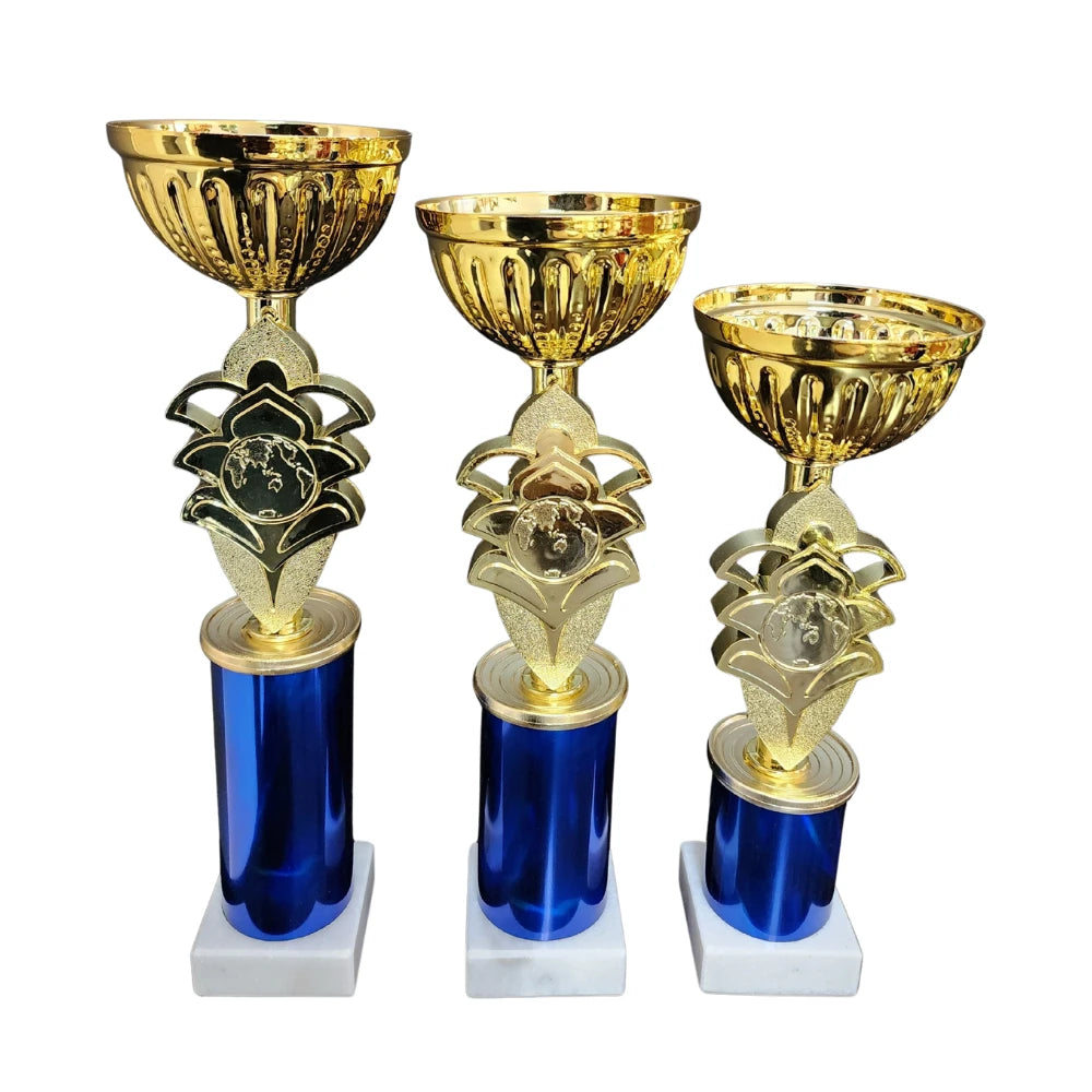 Flower Metal Column Cup