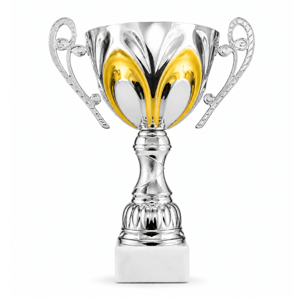 Silver/Gold Classic Trophy Cup - CC27G