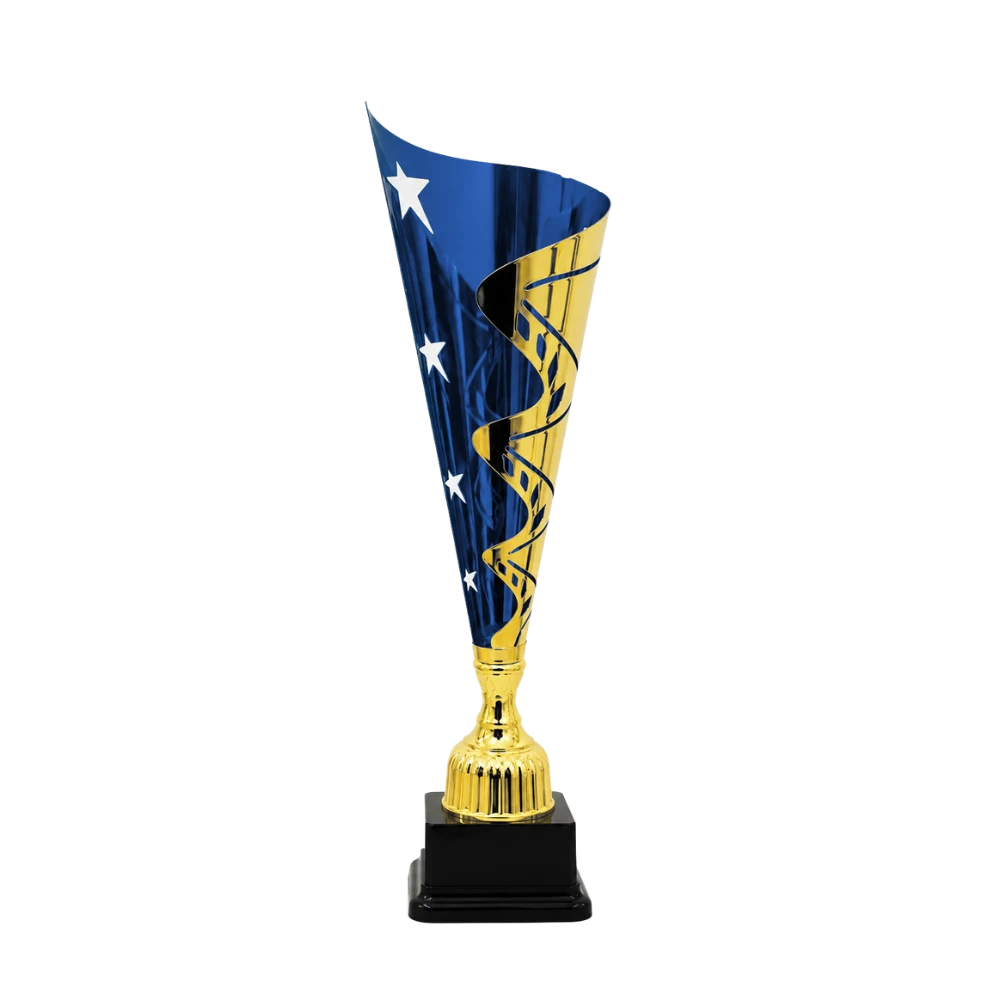 Gold Star Metal Cup (Blue / Red / Grey)