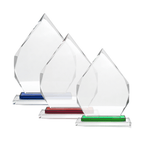 Diamond Trim Glass Award