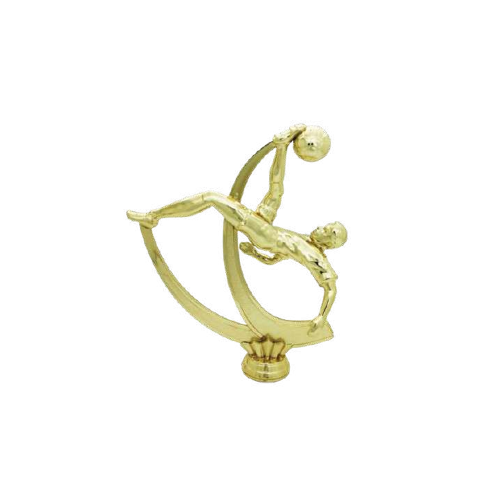 Soccer Bicycle Kick Trophy Figurine
