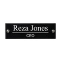 Custom Acrylic Door Name Plaque (25cm x 8cm)