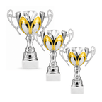 Silver/Gold Classic Trophy Cup - CC27G