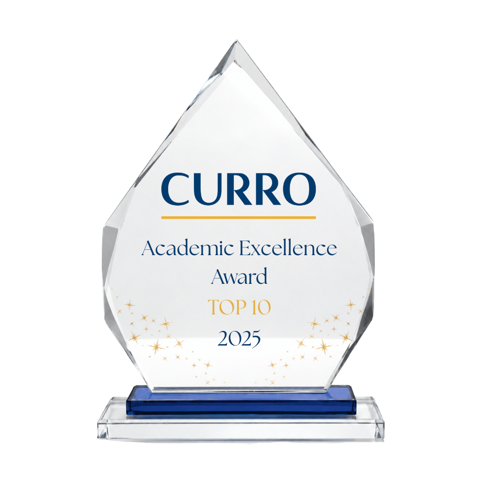 Diamond Trim Glass Award