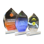 Heptagon Budget Acrylic Award