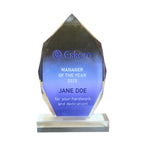 Heptagon Budget Acrylic Award