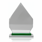 Diamond Trim Glass Award