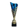 Gold Tribal Metal Cup (Blue)