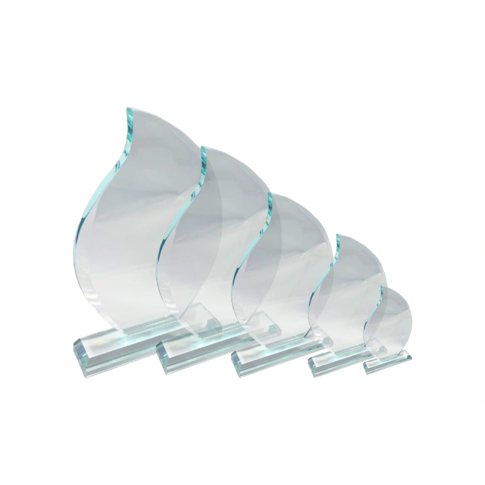 Flame Glass Award - Woolf's Trophies And Engravers