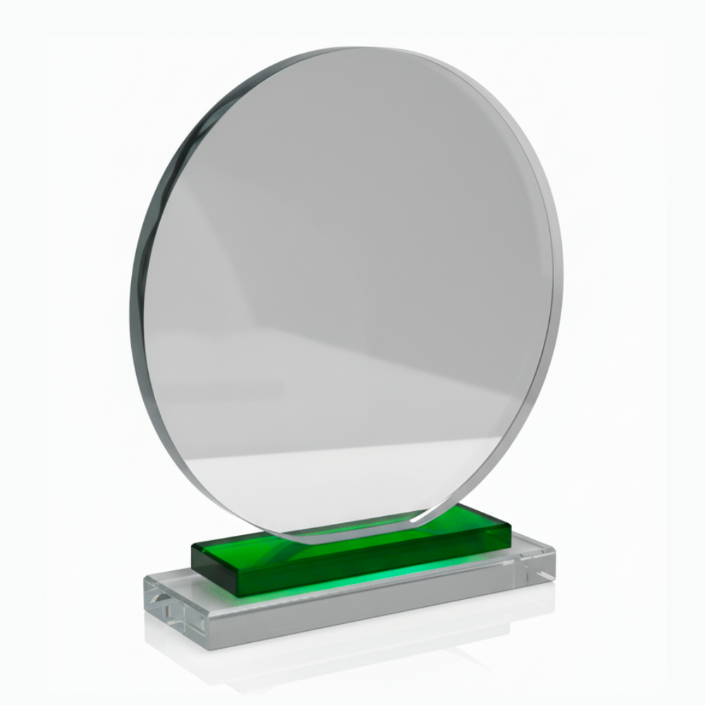 Round Trim Glass Award
