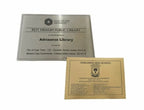Engraved Plastic Plaque