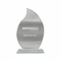 Flame Glass Award - Woolf's Trophies And Engravers