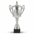 Silver Swirl Metal Cup - CU0020
