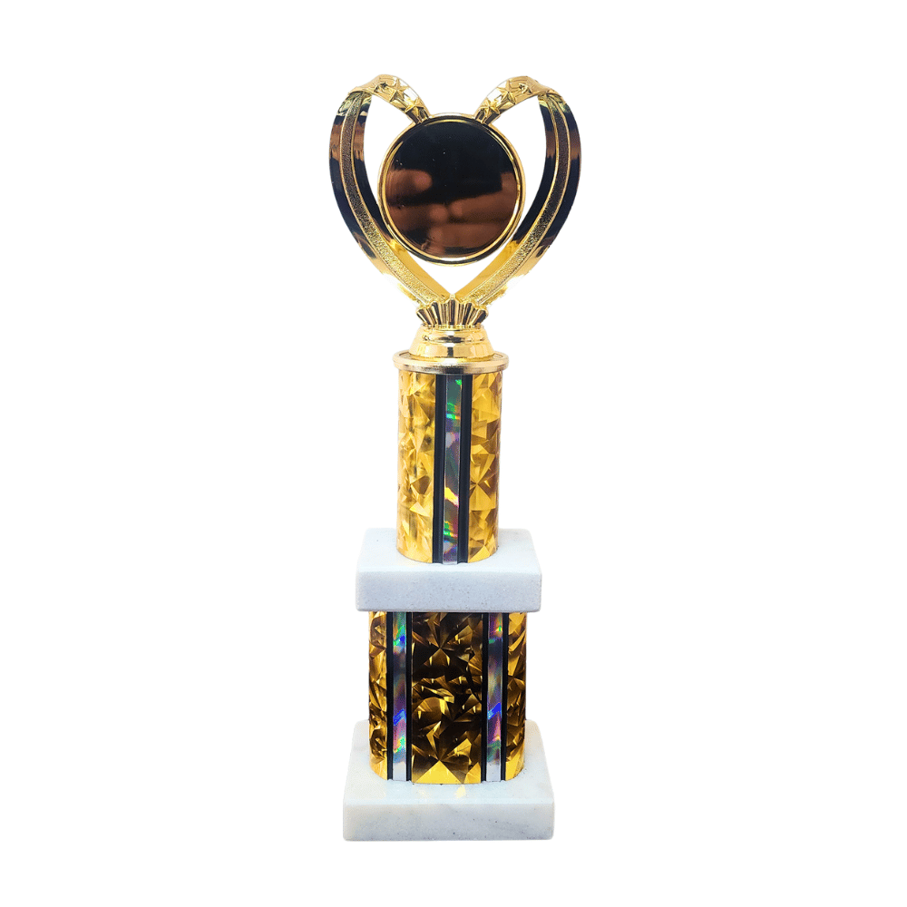 Premier Heart Column Trophy