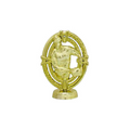 Oval Rugby Player Figurine