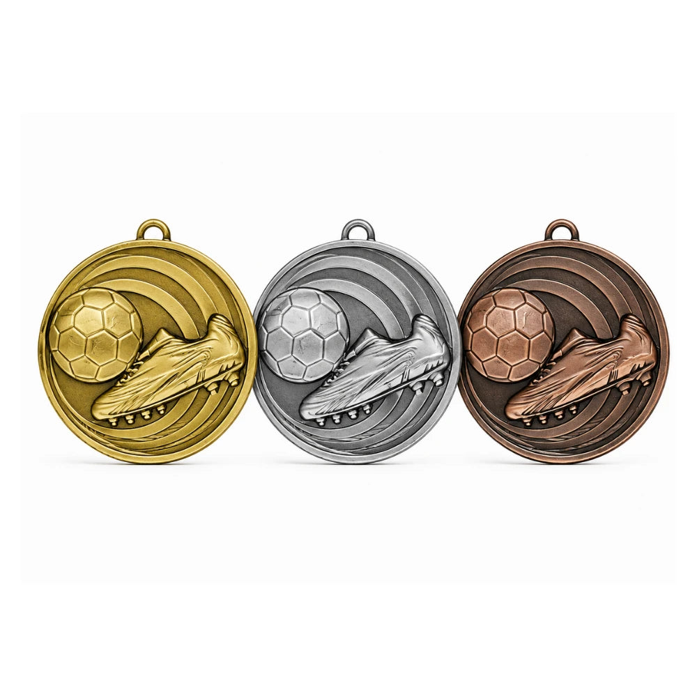 50mm Soccer Themed Medal