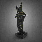 Black Acrylic Star Award