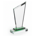 Trapeziod Trim Glass Award