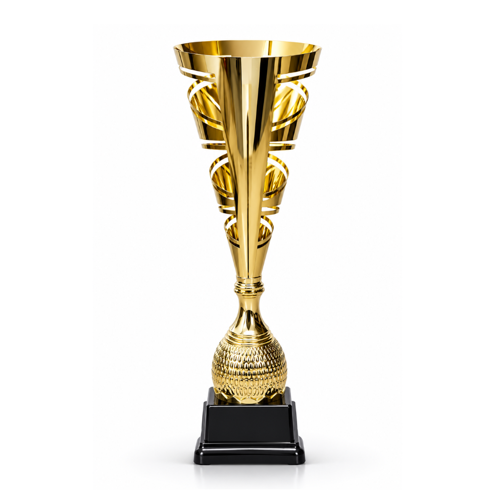 Gold Galaxy Tower Cup