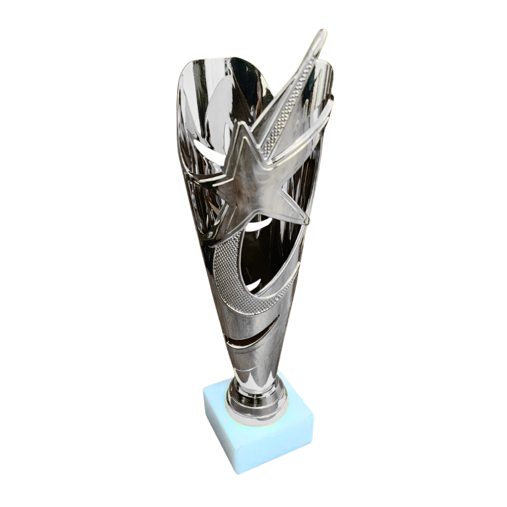 Silver Dazzling Star Trophy Cup